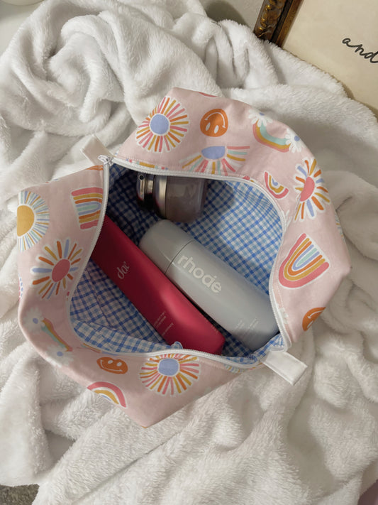 Retro Summer Square Boxy Bag