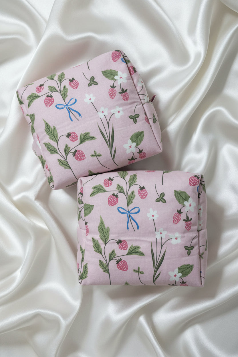 Bows & Berries Square Boxy Bag